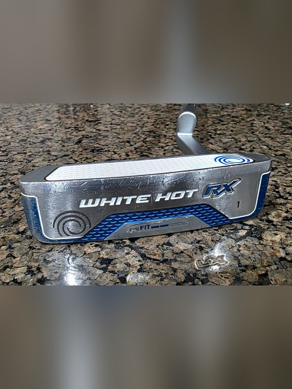 White hot Odyssey RX 1 eve fit steel shaft right Handed 35 inches super stroke